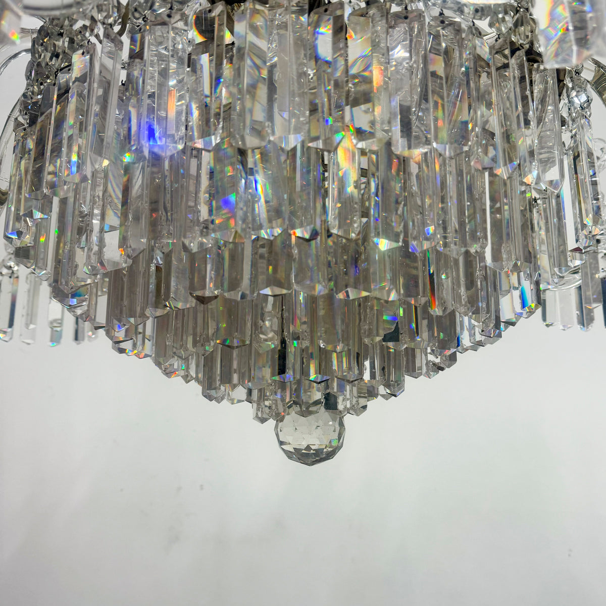 Reclaimed Antique Crystal Chandelier | 12 Arm | The Architectural Forum