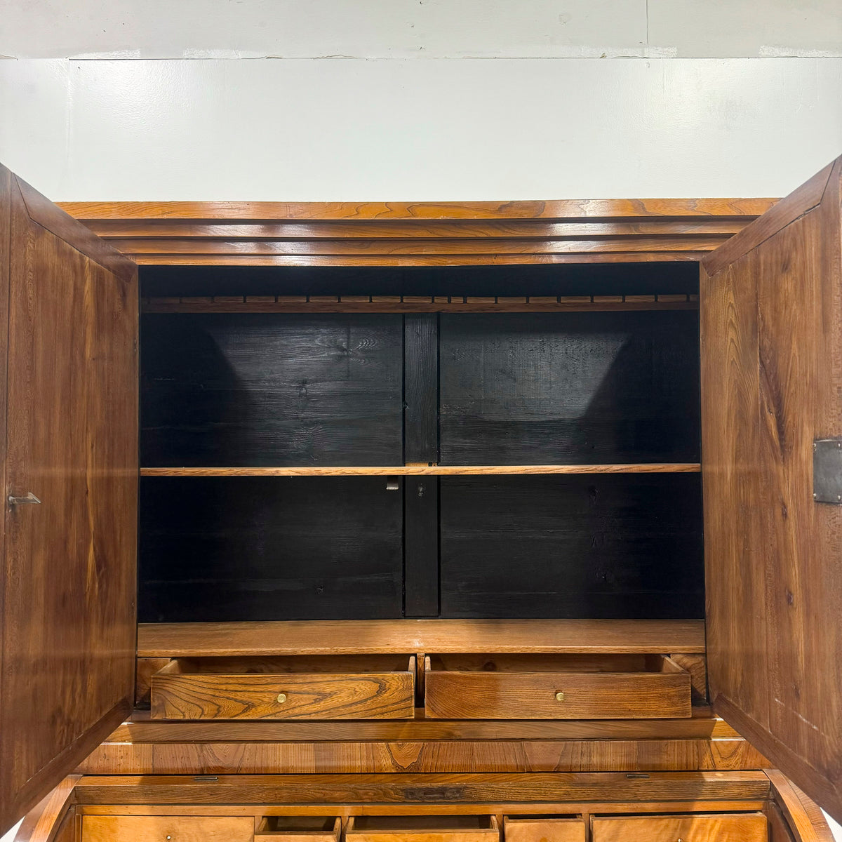 18th Century European Cylinder Bureau Bookcase | The Architectural Forum