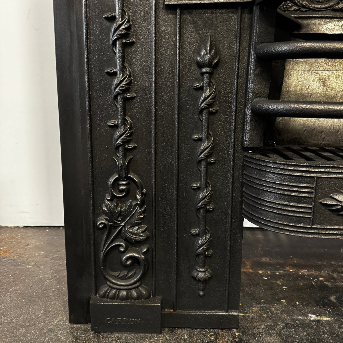 Antique Georgian Cast Iron Register Grate | The Architectural Forum