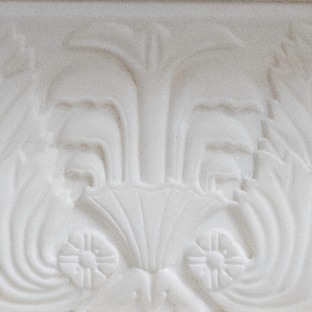 Regency Style Statuary Marble Surround with Acanthus | Pair Available | The Architectural Forum