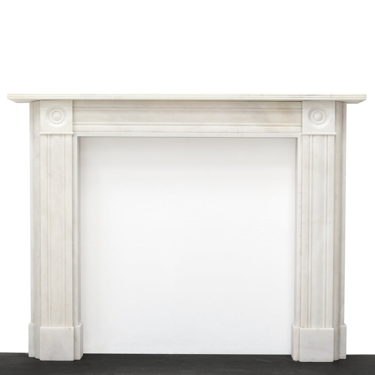 Reclaimed Georgian Style Statuary Marble Fireplace | The Architectural Forum