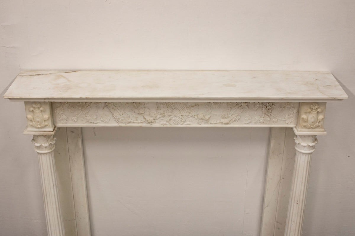 Antique Early 19th Century Marble Fireplace Surround | The Architectural Forum