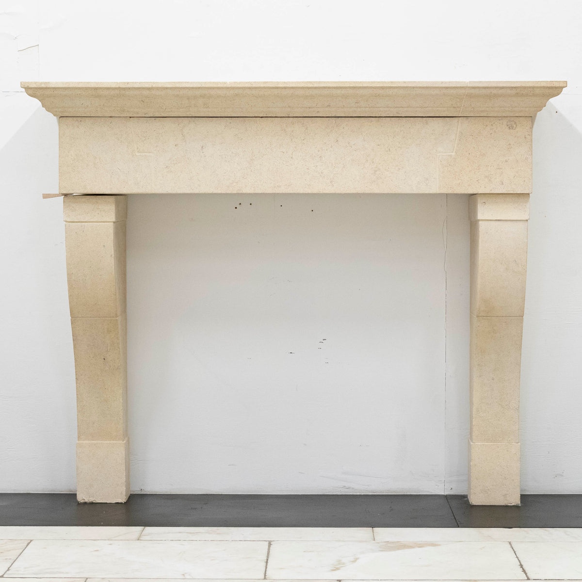 The Marseilles a French Style Limestone Fireplace Surround I Pair Available | The Architectural Forum