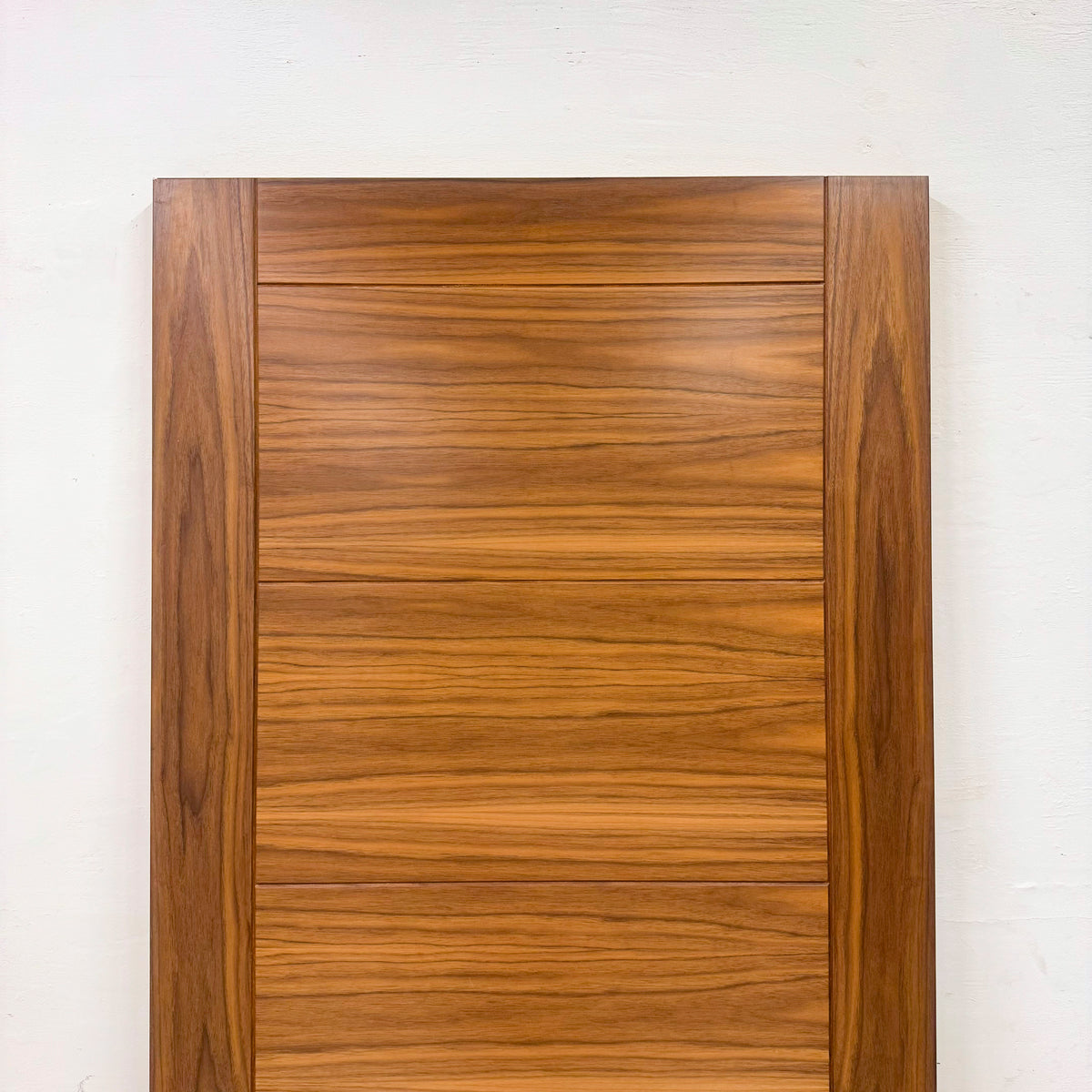 Modern Walnut Veneered Clothworker Fire Door - 210cm x 91.5cm | The Architectural Forum