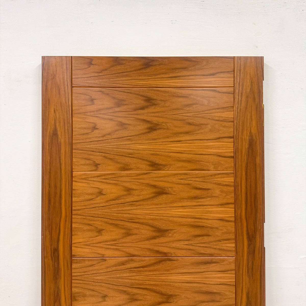 Modern Walnut Veneered Clothworker Fire Door - 210cm x 91.5cm | The Architectural Forum