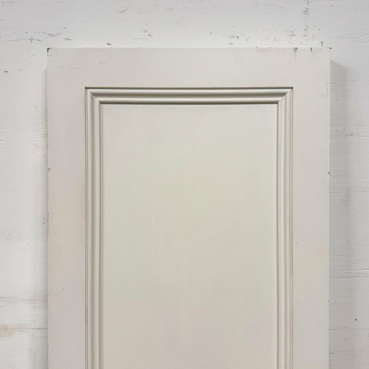 Reclaimed White Tulip Wood 2 Panel Door - 198cm x 72cm | The Architectural Forum