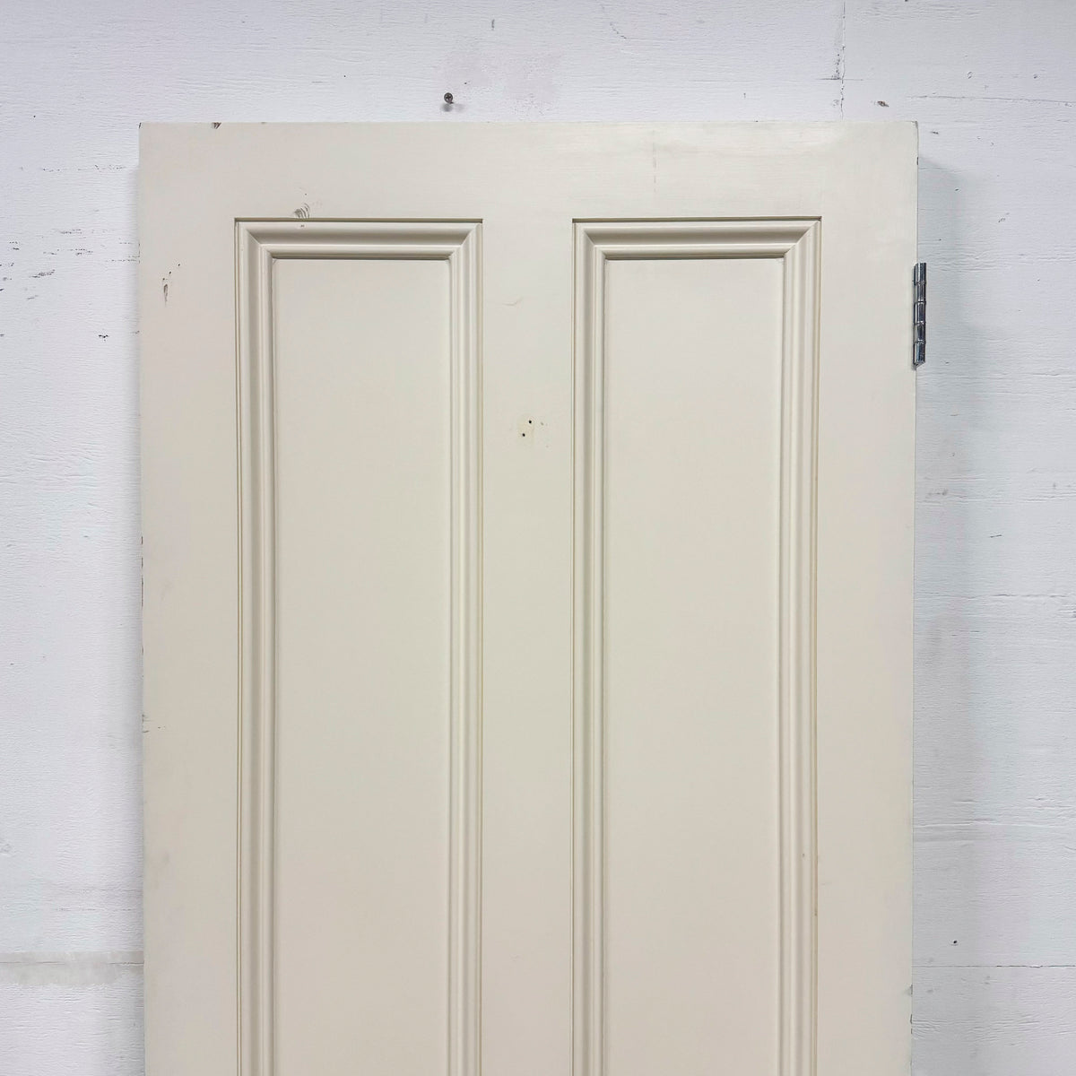 Reclaimed White Tulip Wood 4 Panel Door - 216cm x 81.5cm | The Architectural Forum