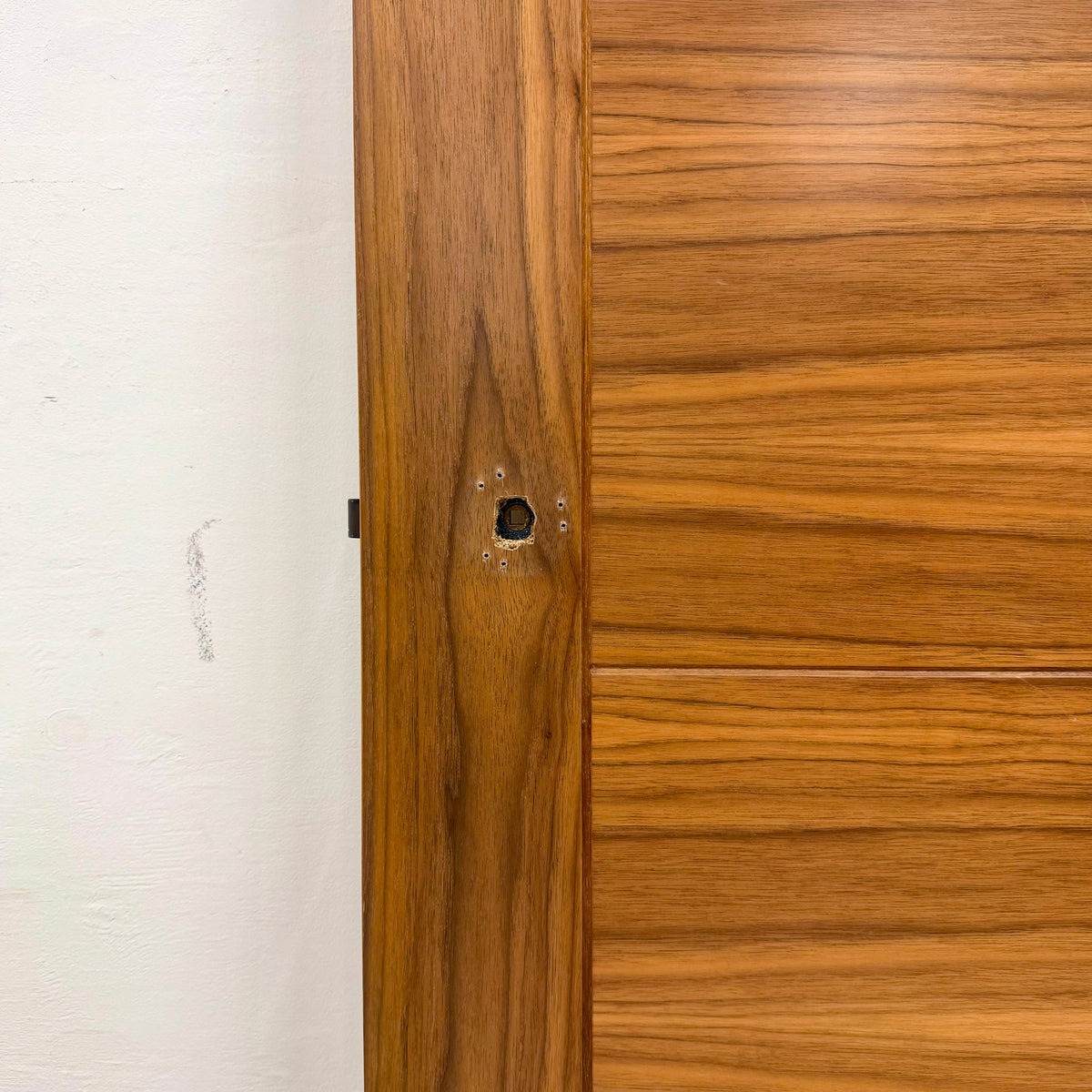 Modern Walnut Veneered Clothworker Fire Door - 210cm x 91.5cm | The Architectural Forum