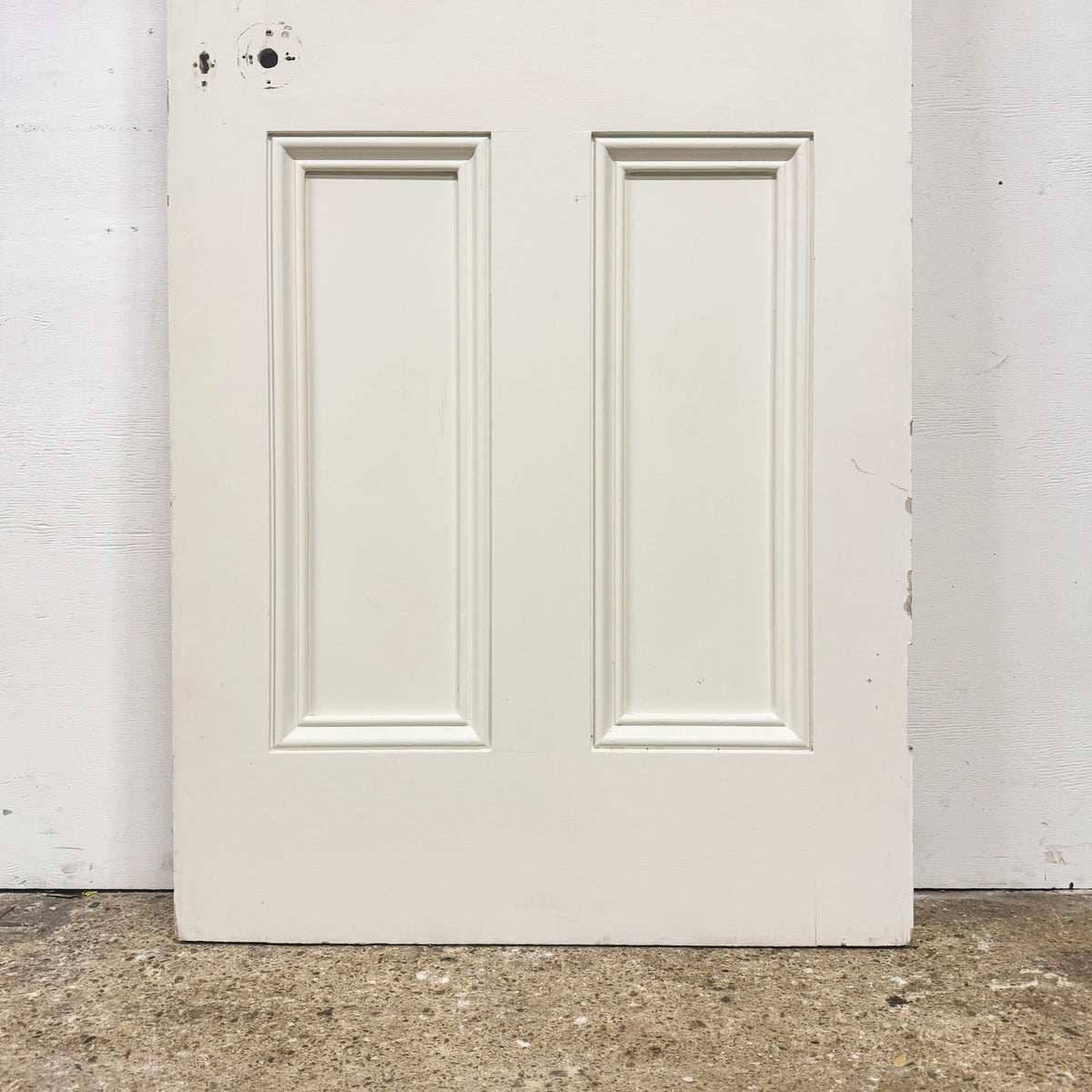 Reclaimed White Tulip Wood 4 Panel Door - 198.5cm x 74.5cm | The Architectural Forum