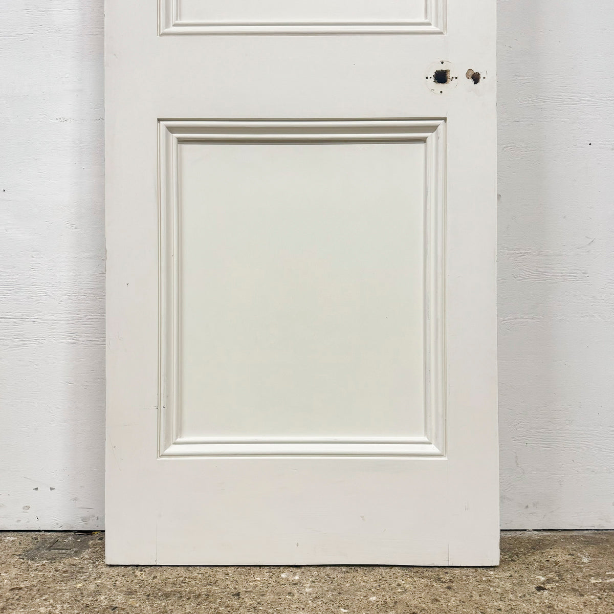 Reclaimed White Tulip Wood 2 Panel Door - 198cm x 72cm | The Architectural Forum