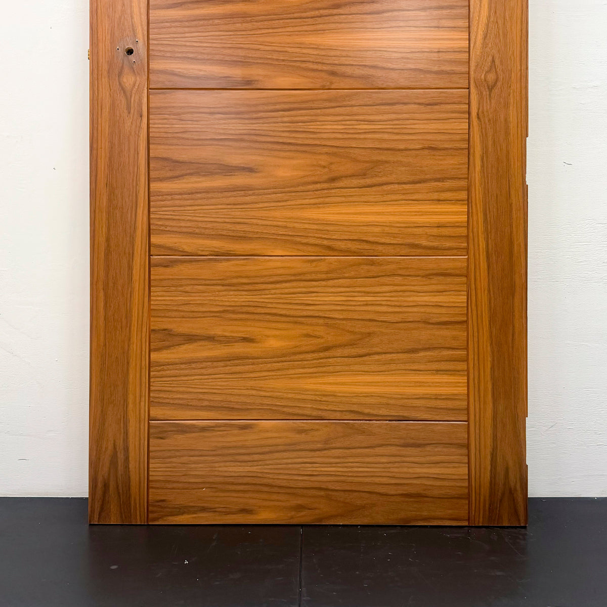Modern Walnut Veneered Clothworker Fire Door - 210cm x 91.5cm | The Architectural Forum