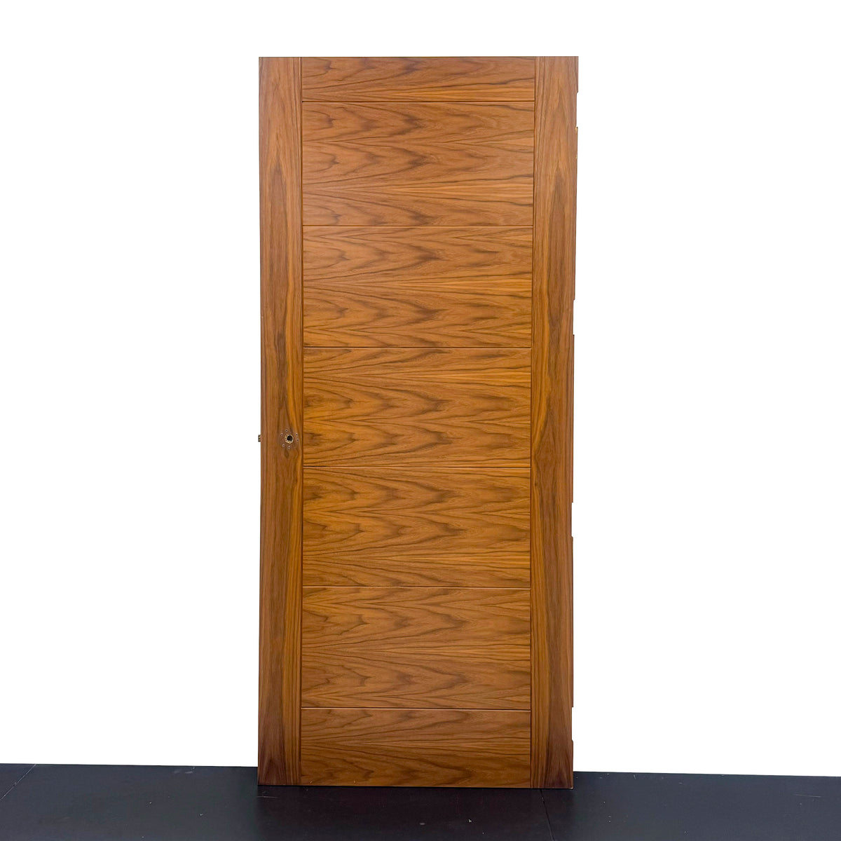 Modern Walnut Veneered Clothworker Fire Door - 210cm x 91.5cm | The Architectural Forum