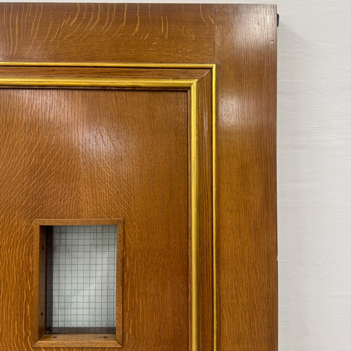 Clothworkers&#39; Pair of Doors with Georgian Wire Viewing Windows - 214.5cm x 157.5cm | The Architectural Forum