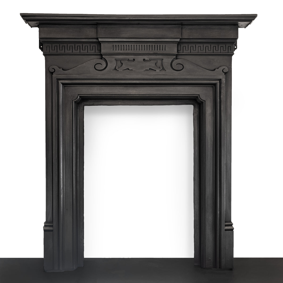 Antique Cast Iron Fireplace Surround | The Architectural Forum