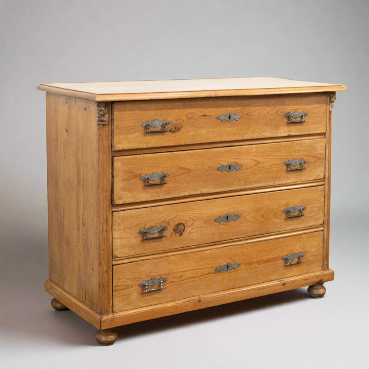 Antique Pine Continental Chest of Drawers | The Architectural Forum