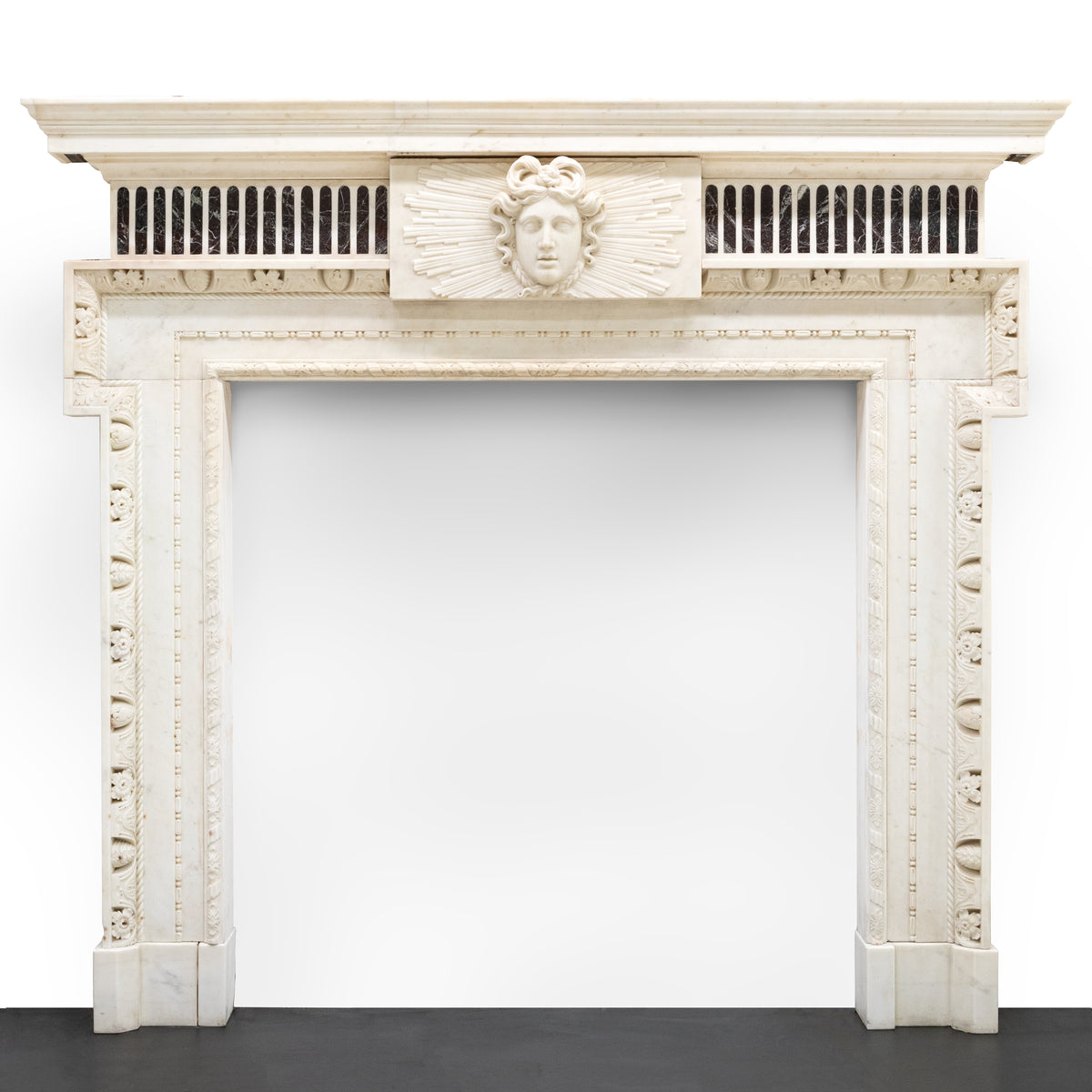 Splendid Antique Carved Marble Chimneypiece | William Kent | The Architectural Forum