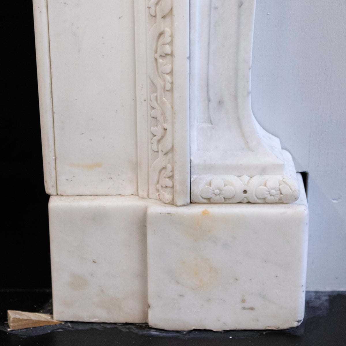 18th Century English Baroque Marble Fireplace | Appuldurcombe House | The Architectural Forum