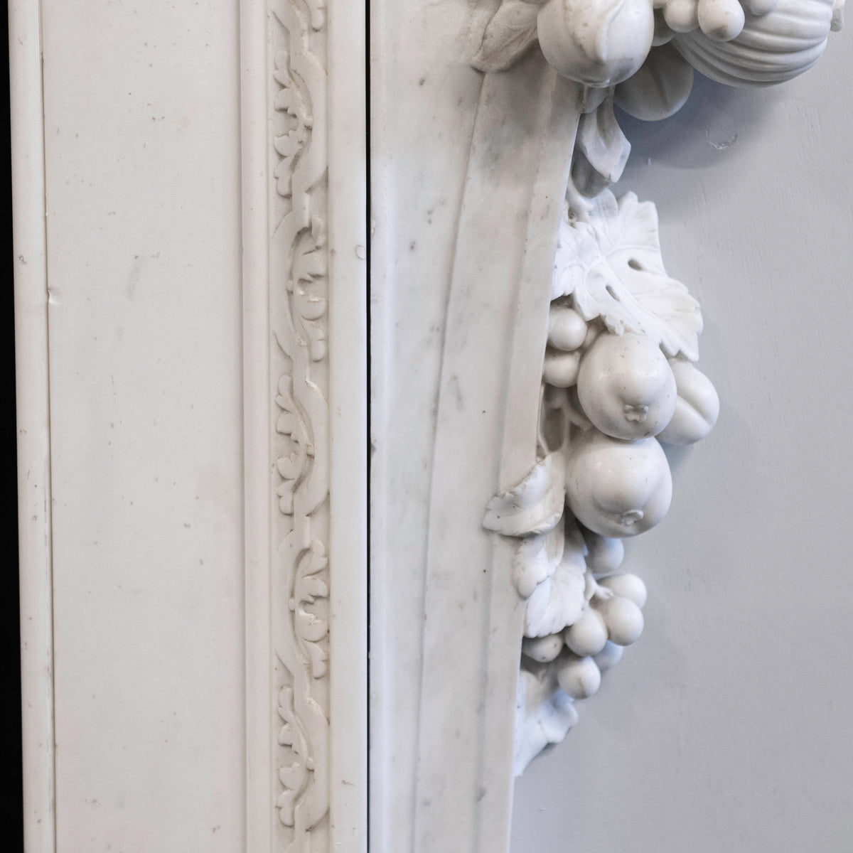 18th Century English Baroque Marble Fireplace | Appuldurcombe House | The Architectural Forum