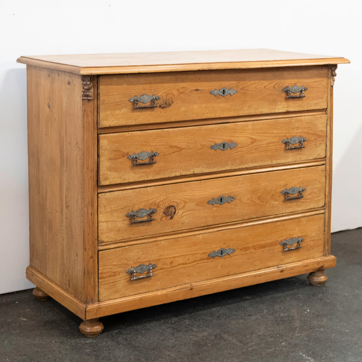 Antique Pine Continental Chest of Drawers | The Architectural Forum