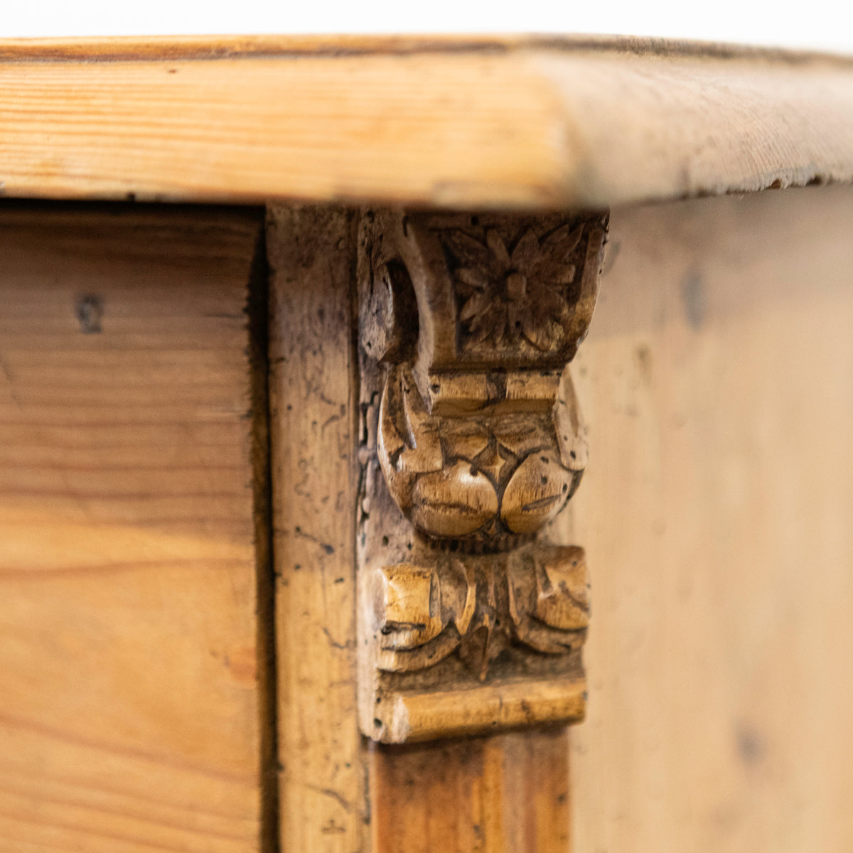 Antique Pine Continental Chest of Drawers | The Architectural Forum