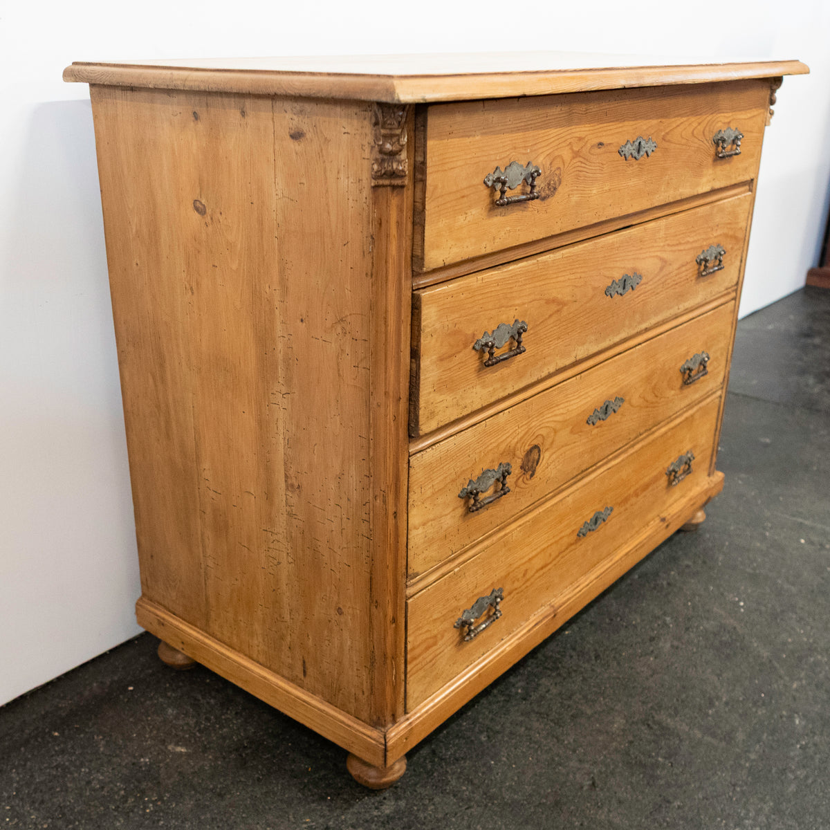 Antique Pine Continental Chest of Drawers | The Architectural Forum