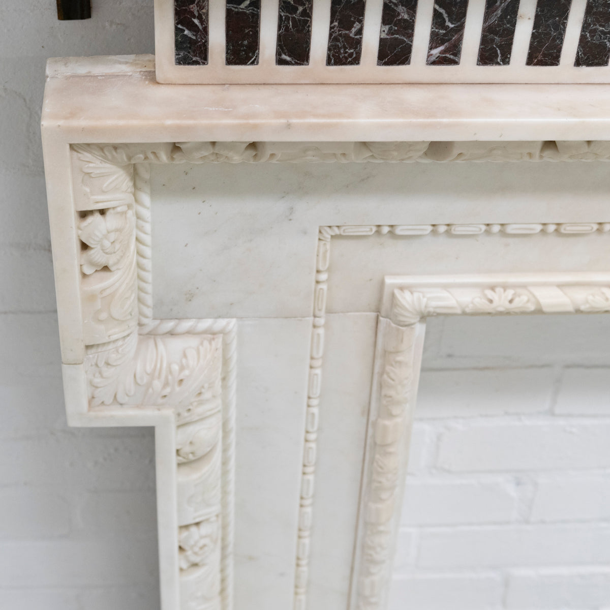 Splendid Antique Carved Marble Chimneypiece | William Kent | The Architectural Forum