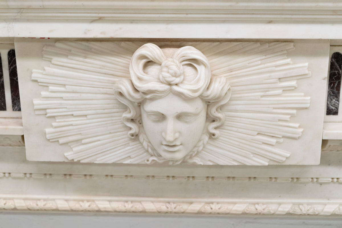 Splendid Antique Carved Marble Chimneypiece | William Kent | The Architectural Forum