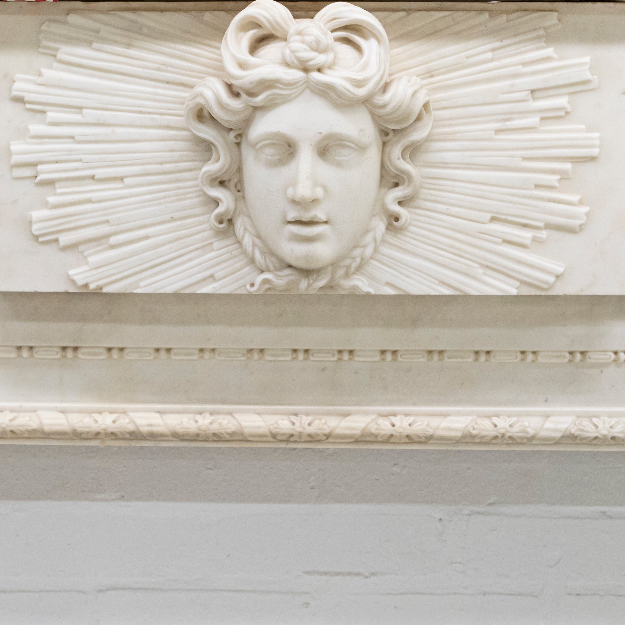 Splendid Antique Carved Marble Chimneypiece | William Kent | The Architectural Forum