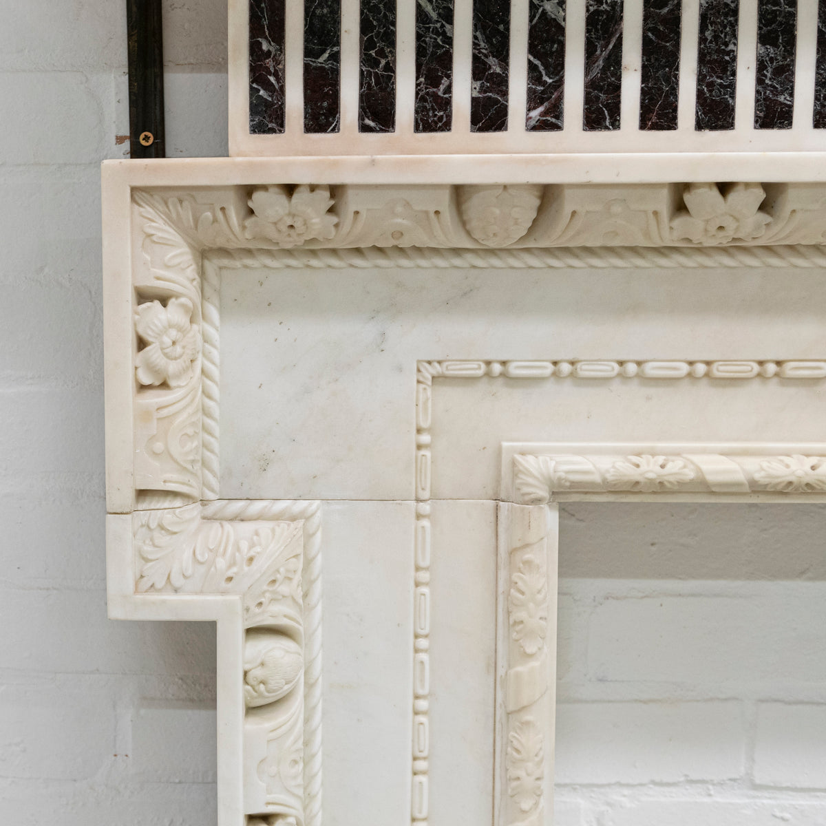 Splendid Antique Carved Marble Chimneypiece | William Kent | The Architectural Forum