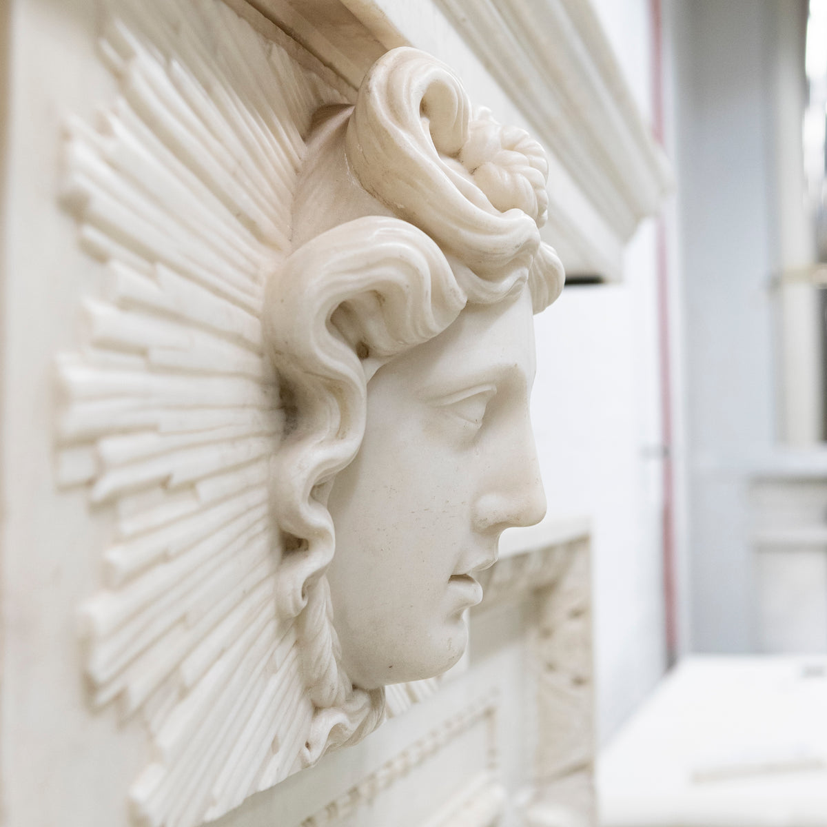 Splendid Antique Carved Marble Chimneypiece | William Kent | The Architectural Forum