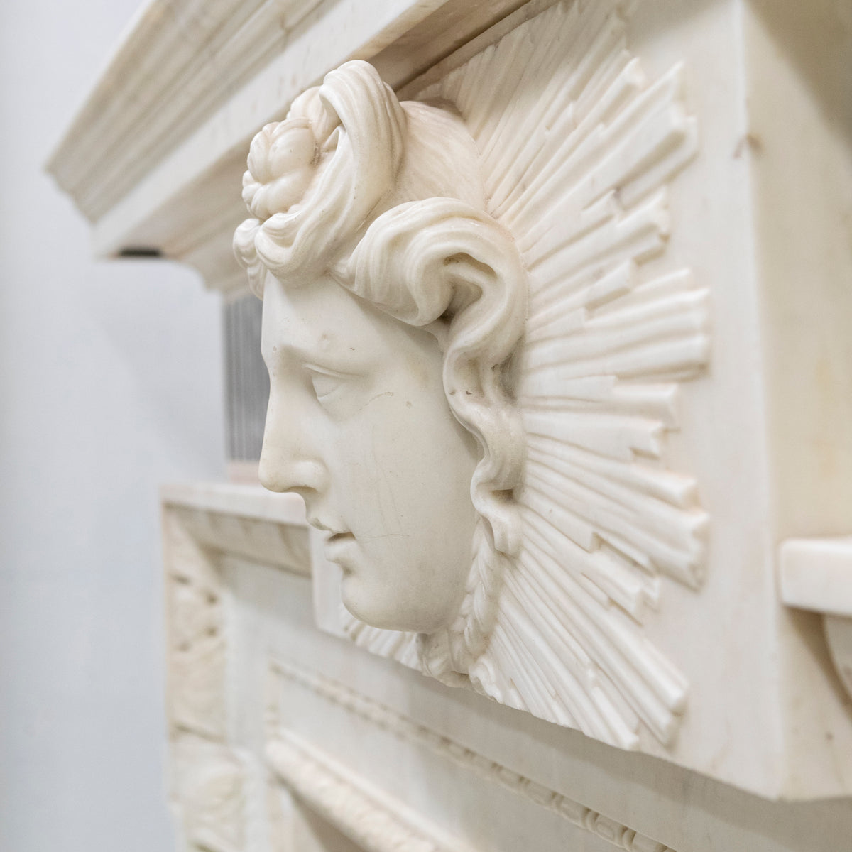 Splendid Antique Carved Marble Chimneypiece | William Kent | The Architectural Forum