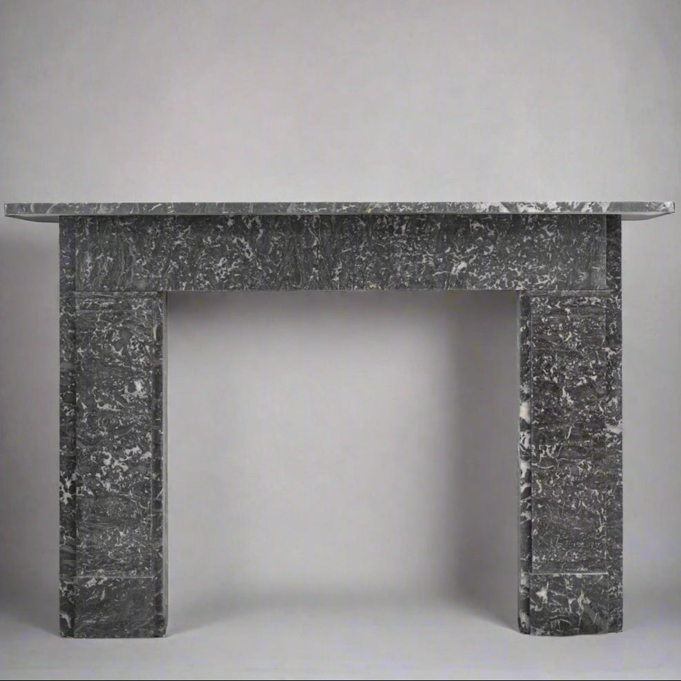 Antique Late Georgian / Early Victorian St Anne&#39;s Marble Fireplace Surround