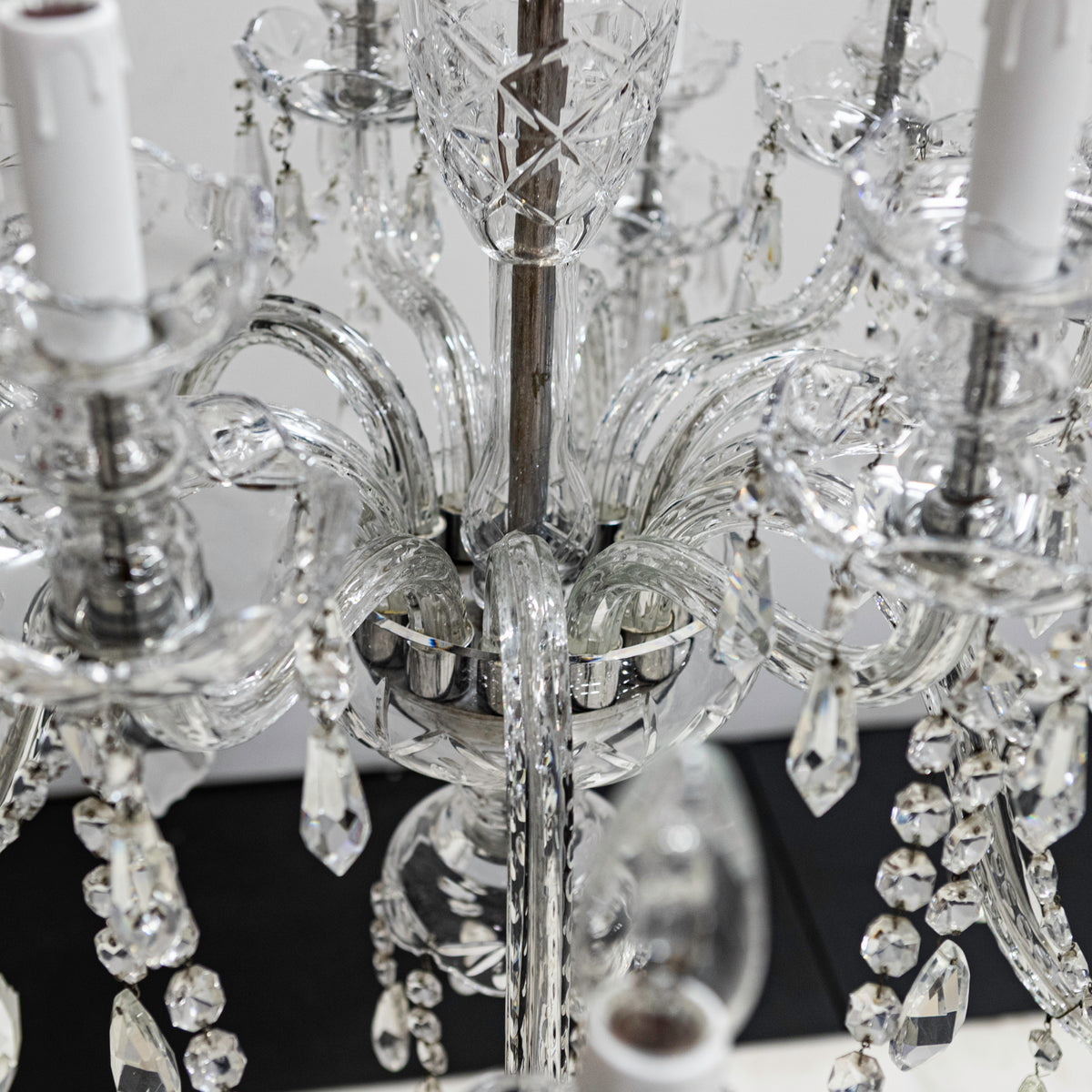 Large Antique Crystal Chandelier | Victoria Palace Theare | The Architectural Forum