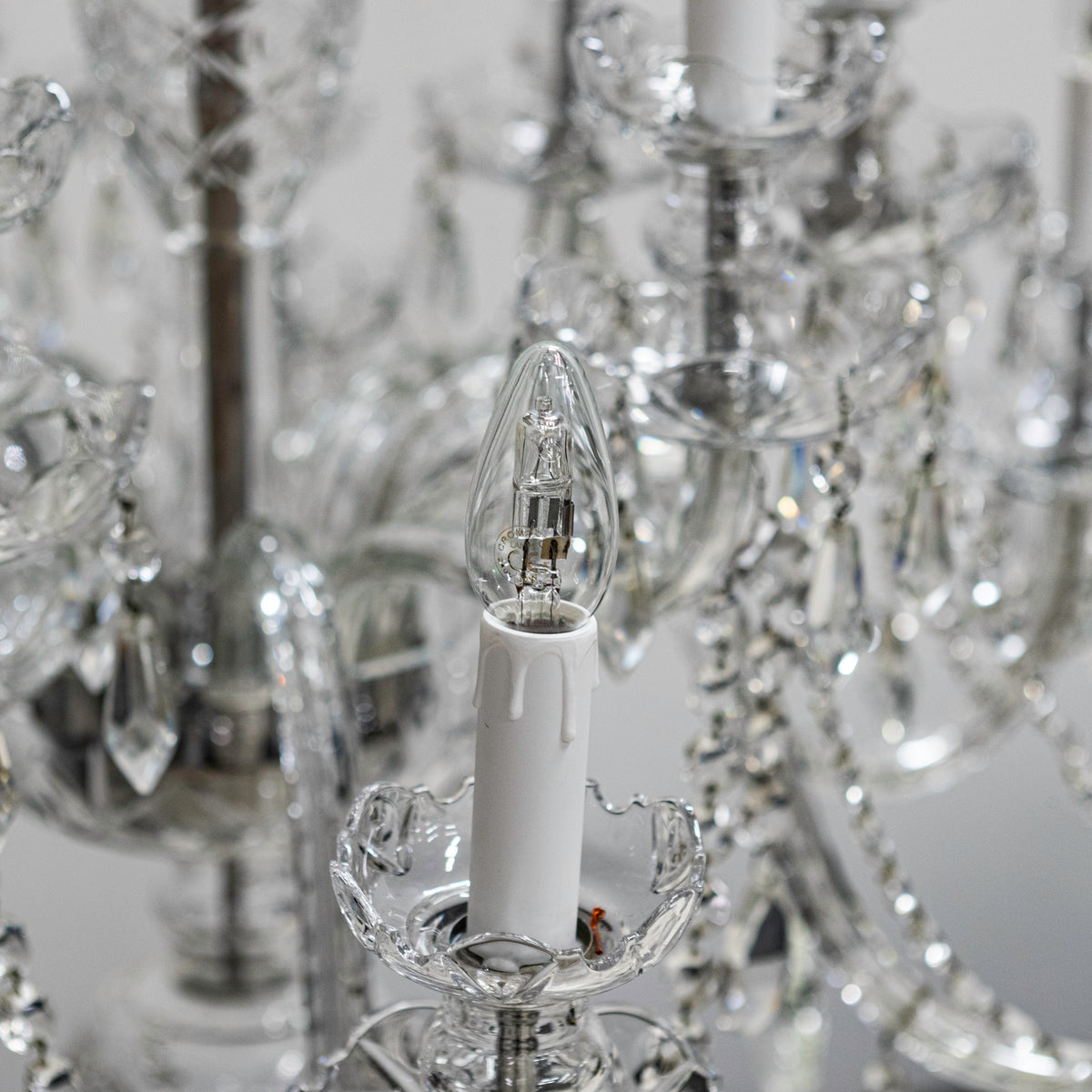 Large Antique Crystal Chandelier | Victoria Palace Theare | The Architectural Forum