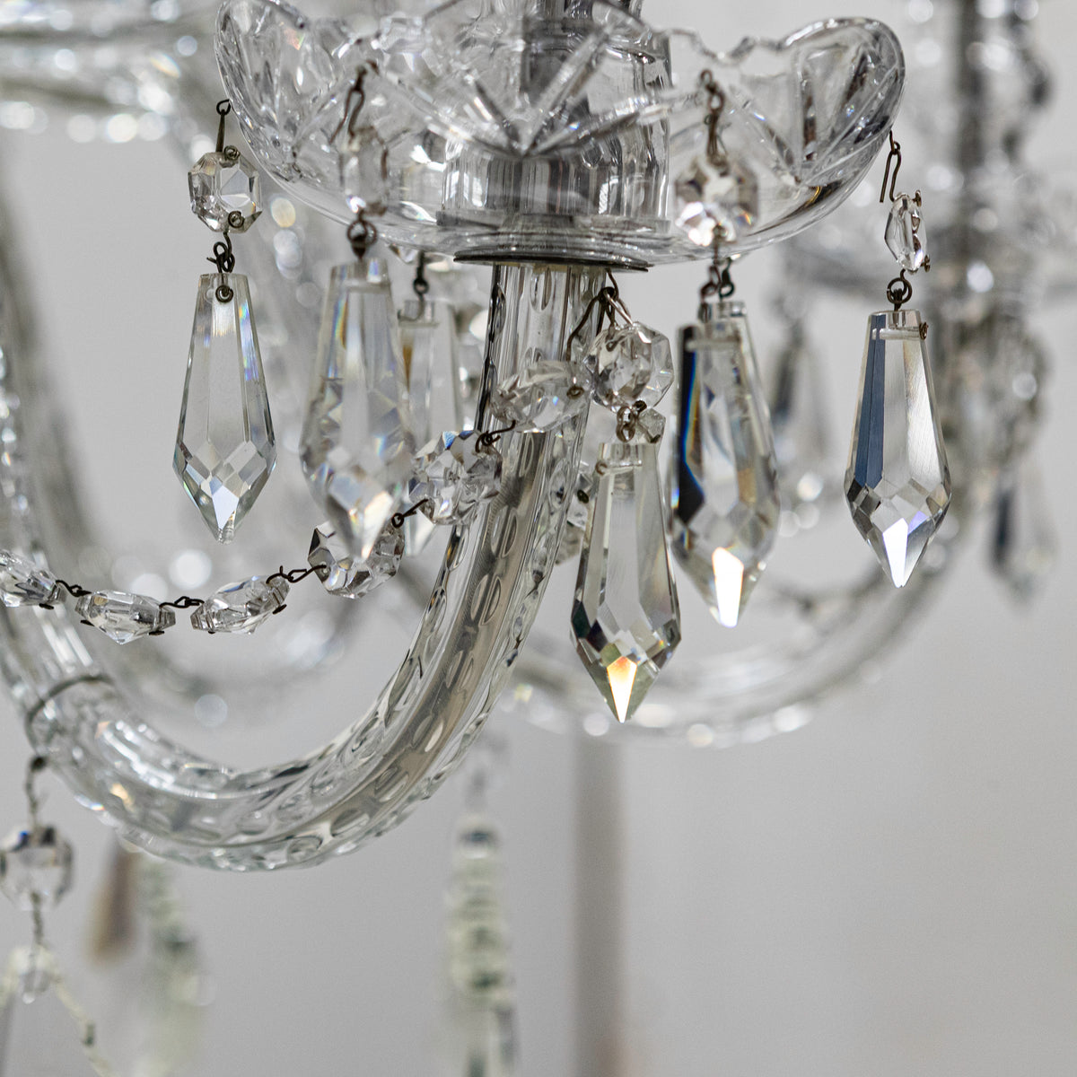 Large Antique Crystal Chandelier | Victoria Palace Theare | The Architectural Forum