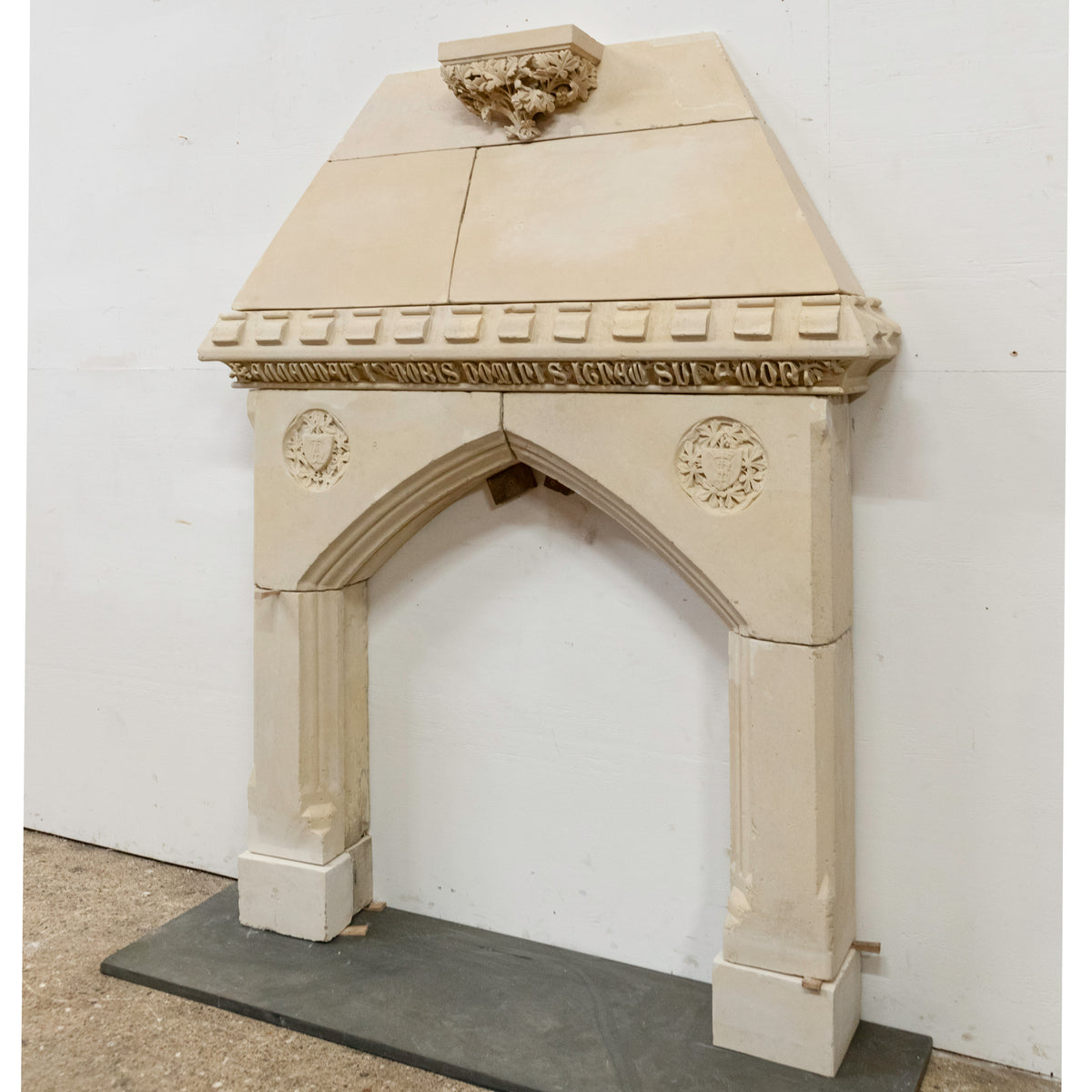 Antique 18th Century French Stone Chimneypiece | The Architectural Forum