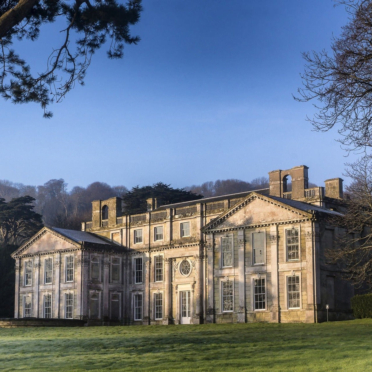 18th Century English Baroque Marble Fireplace | Appuldurcombe House | The Architectural Forum