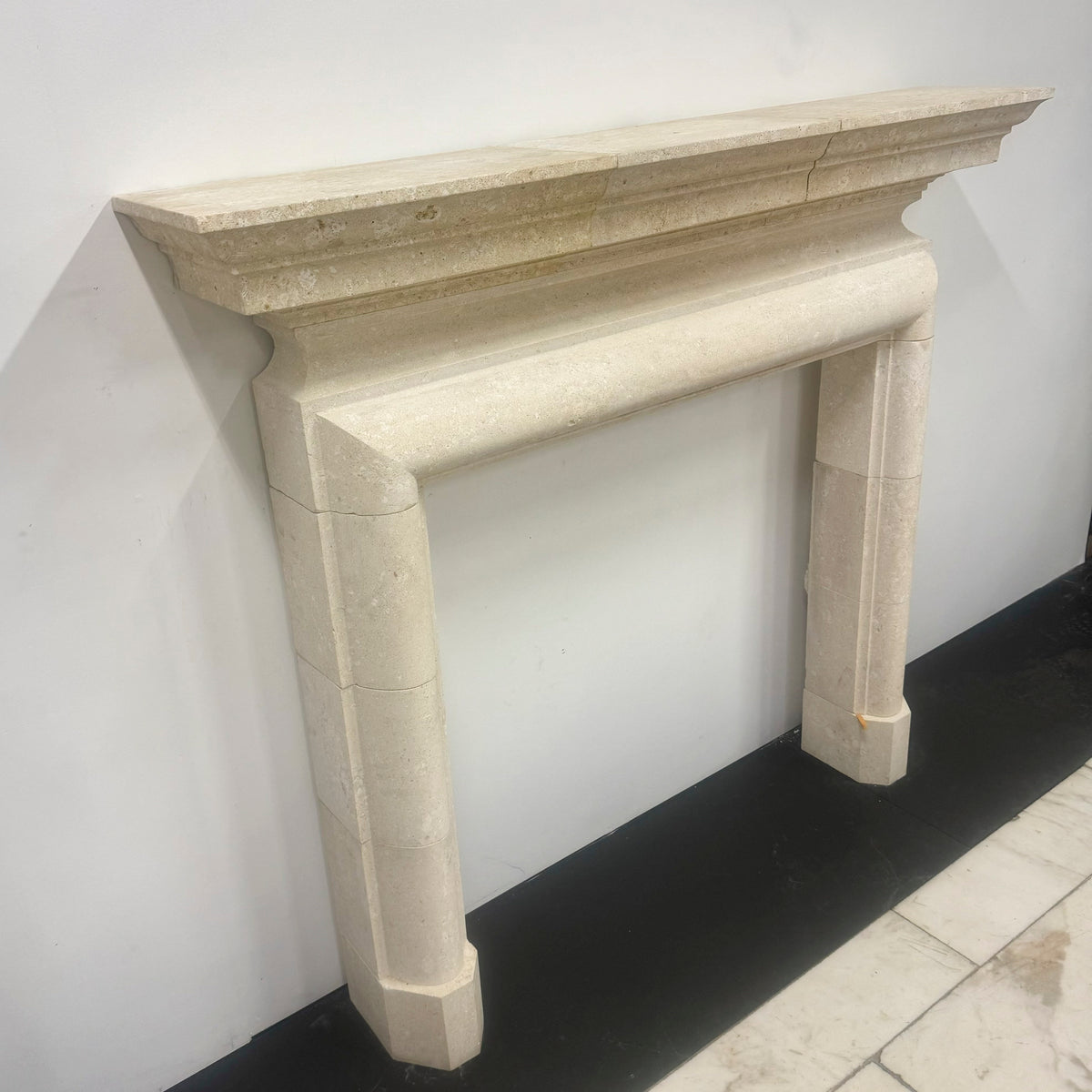 Reclaimed Bath Stone Fireplace Surround | The Architectural Forum