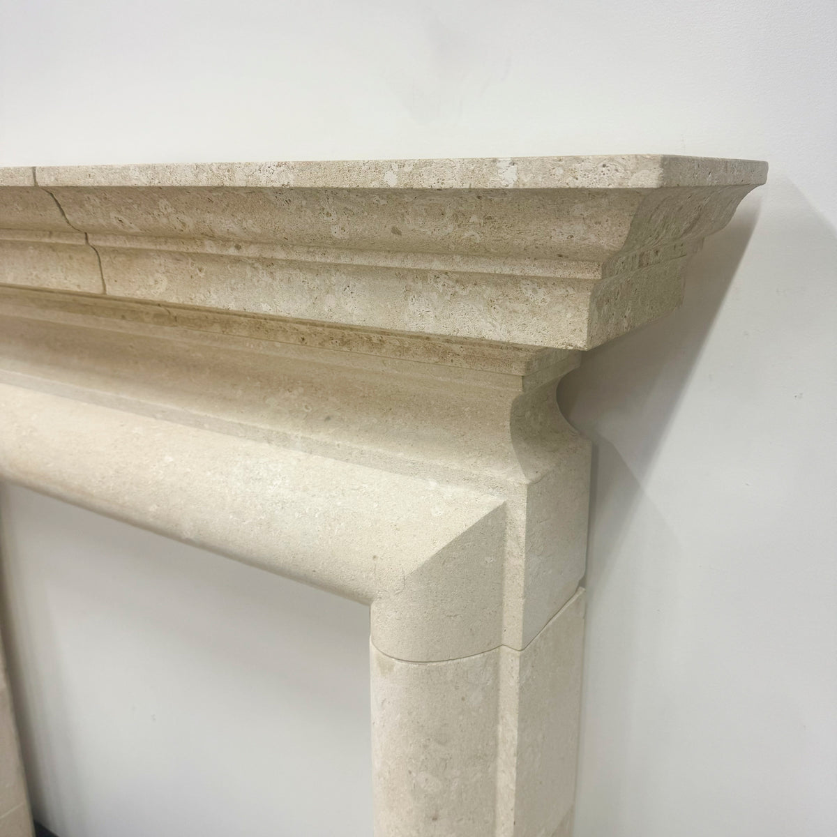 Reclaimed Bath Stone Fireplace Surround | The Architectural Forum