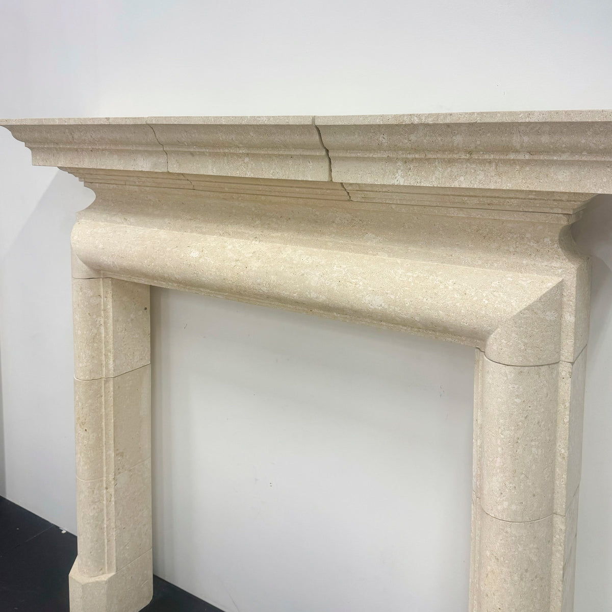 Reclaimed Bath Stone Fireplace Surround | The Architectural Forum