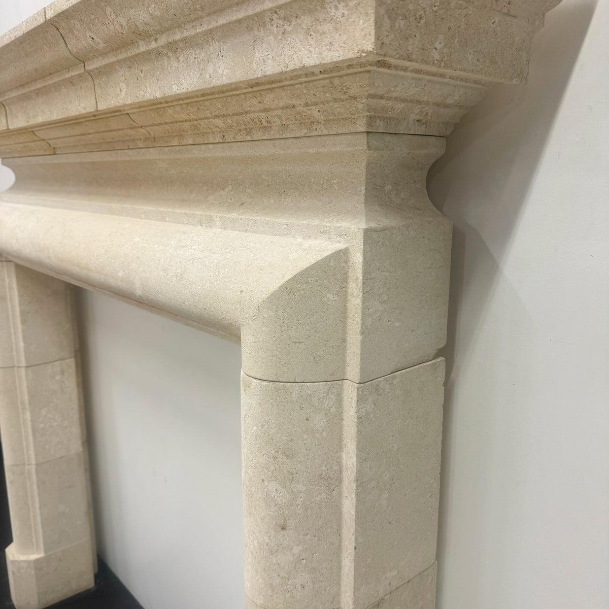 Reclaimed Bath Stone Fireplace Surround