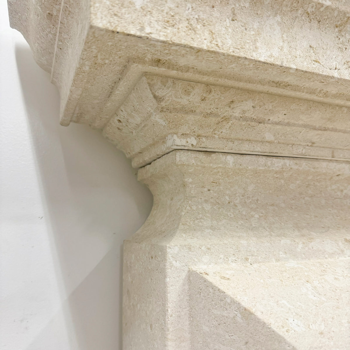 Reclaimed Bath Stone Fireplace Surround | The Architectural Forum