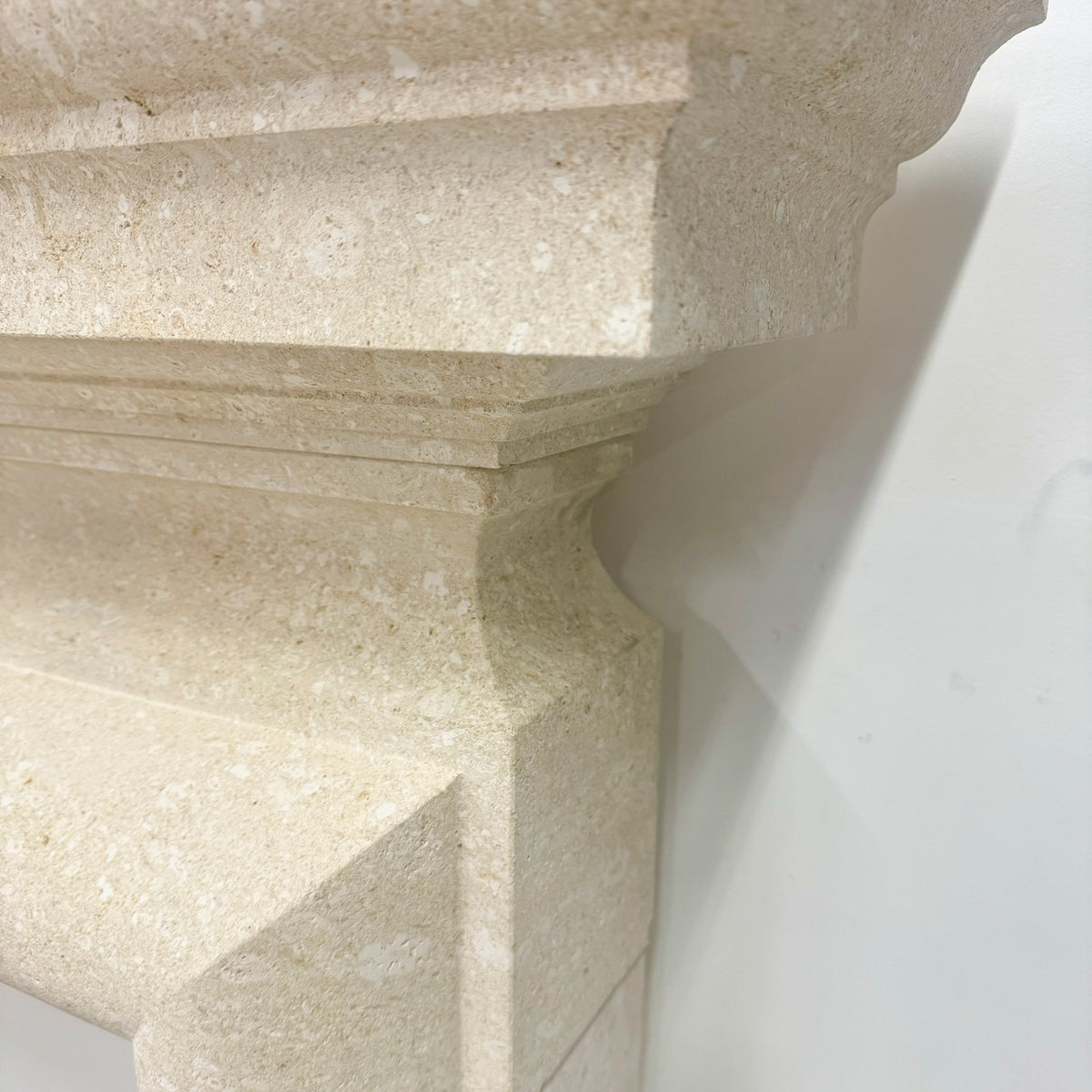 Reclaimed Bath Stone Fireplace Surround | The Architectural Forum