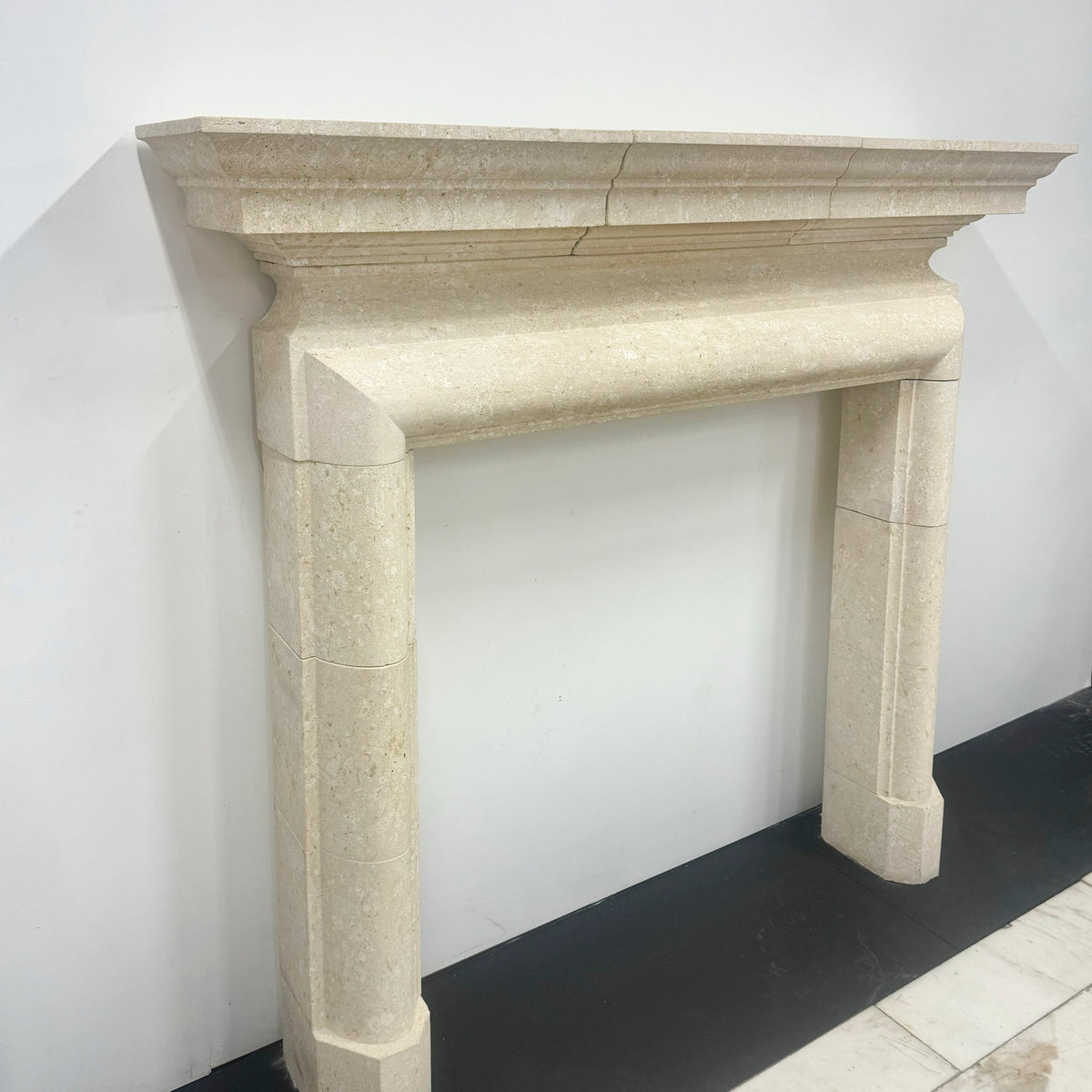 Reclaimed Bath Stone Fireplace Surround | The Architectural Forum