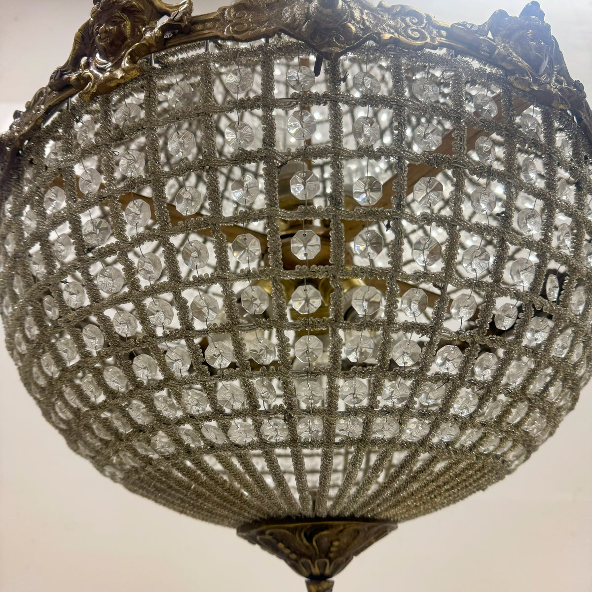 Reclaimed French Empire Stye Bag Chandelier | The Architectural Forum