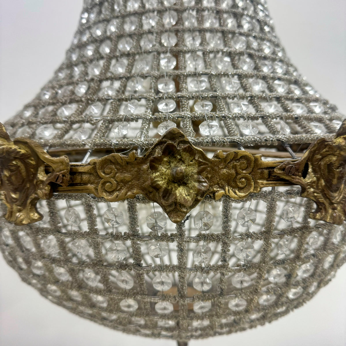 Reclaimed French Empire Stye Bag Chandelier | The Architectural Forum