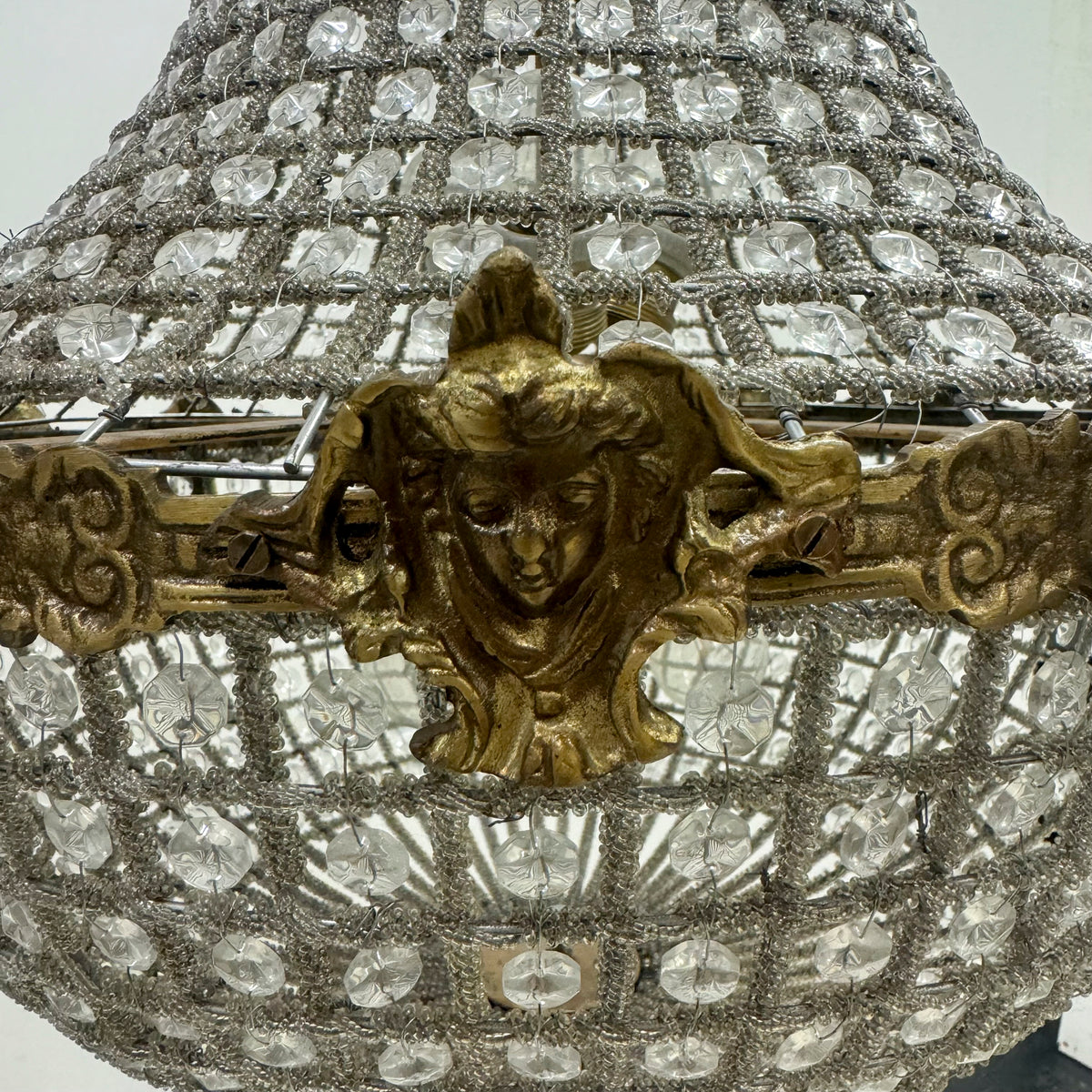 Reclaimed French Empire Stye Bag Chandelier | The Architectural Forum