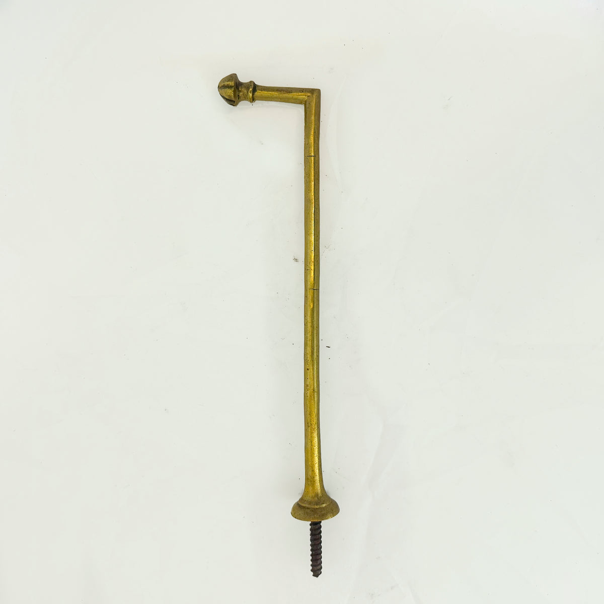 Antique Victorian Brass Door Hooks | Set of 3 | The Architectural Forum