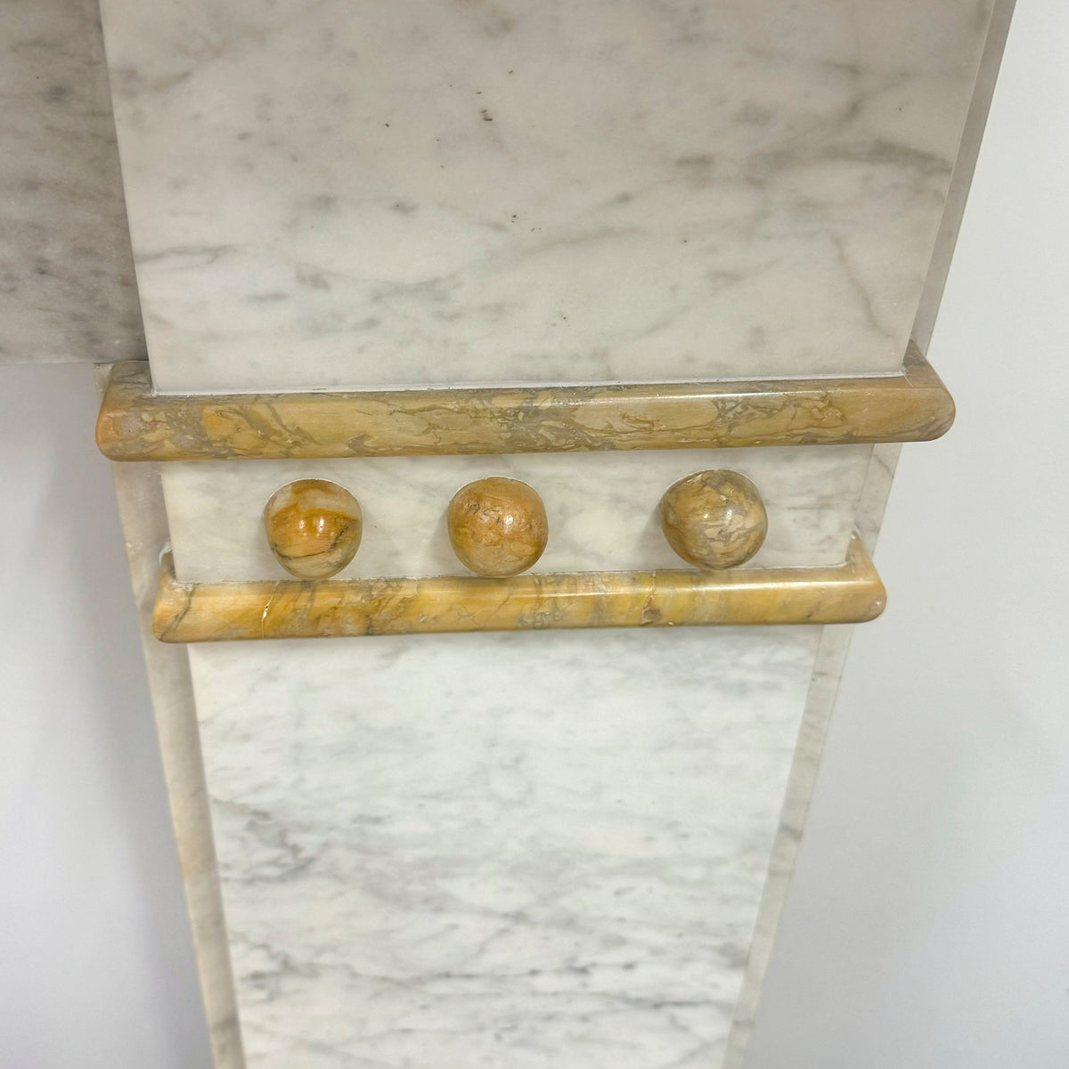 Antique Marble Fireplace in Carrara Marble | The Architectural Forum