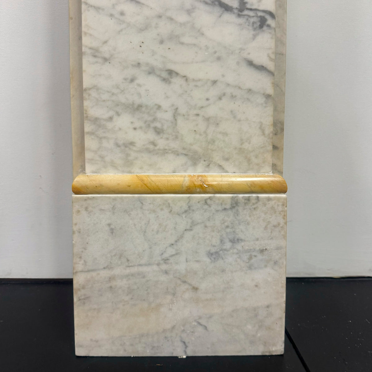 Antique Marble Fireplace in Carrara Marble | The Architectural Forum